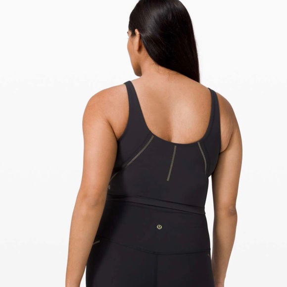 Lululemon Align Tank *Gold Special Edition Black - Picture 3 of 3